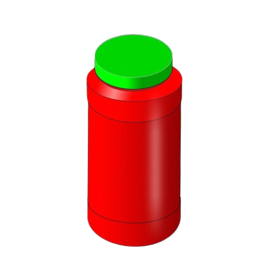 Round Jar Press Fit Cap